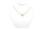 Collier Collier contemporain en or jaune et diamants taille 8/8 58 Facettes 22909