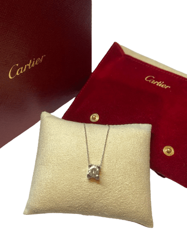 Collier CARTIER - COLLIER "C DE CARTIER" OR 18K DIAMANT 1,10CTS 58 Facettes