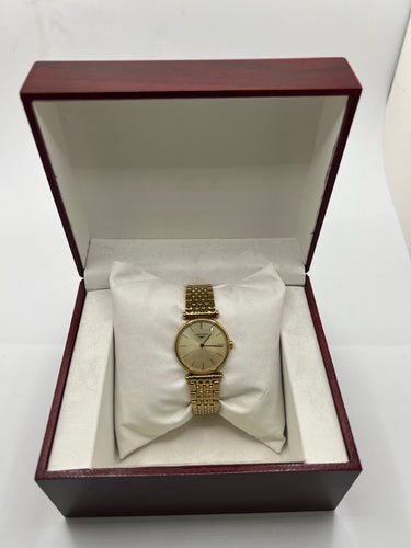 Montre Longines La Grande Classique Plaqué or 58 Facettes