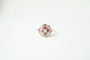 Bague 52.5 Bague or diamants et rubis 58 Facettes
