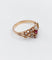 Bague 50 Bague victorienne or rose 18k rubis et perles (circa 1880) 58 Facettes A05279
