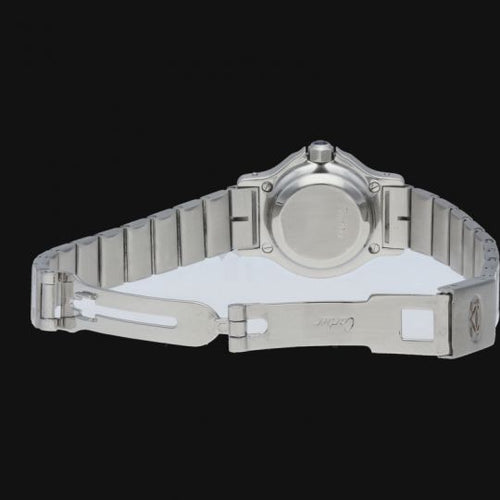 Cartier 山度士圆形腕表 