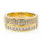 Bague 55 Bague Bandeau Or jaune Diamant 58 Facettes 2376867CN