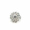 Bague Bague Fleur Or blanc et Diamants 58 Facettes 1.0000435/3