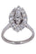 Bague BAGUE MARQUISE DIAMANTS  ANNÉES 50' 58 Facettes 094631