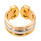 Bague 51 Cartier Bague Double C Or jaune, Or rose, Or blanc 58 Facettes 4379215RV