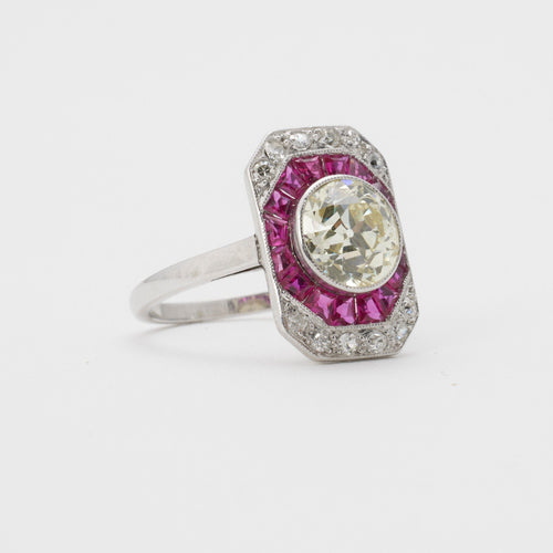 Bague Bague Art Déco 58 Facettes