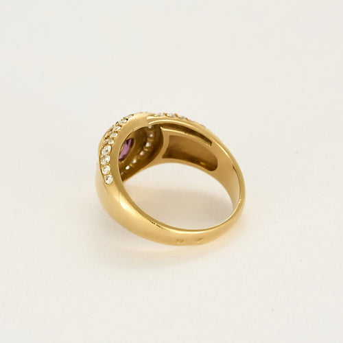 Anillo de oro amarillo de 18k 