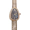 Montre Montre Bulgari, "Serpenti", en or rose, diamants, acier, cuir. 58 Facettes 34892
