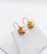 Boucles d'oreilles Dormeuses - Boucles d’oreilles dormeuses serti griffes en or rose 18k et perles 58 Facettes A05153