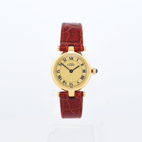 Cartier Must Vendôme - Lemon roman dial - SM 58 Facettes