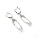 Boucles d'oreilles Boucles d'oreilles or blanc diamants 58 Facettes