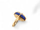 Bague 54 vintage bague FRED t54 en or jaune 18k sertie pierre lapis lazuli 9gr 58 Facettes 269965