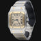 Montre Cartier Montre Santos De Cartier Galbee 58 Facettes MT44401