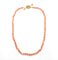Collier Collier en corail des profondeurs avec fermoir en or 58 Facettes 13551