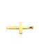 Pendentif Croix en or jaune 58 Facettes