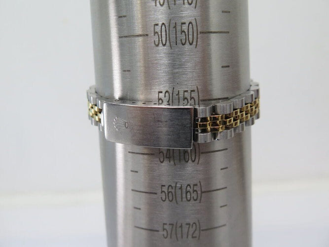 Montre vintage montre ROLEX lady date jubile 6917 26 mm en or & acier automatique 58 Facettes 268181