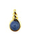 Pendentif GILBERT ALBERT. Pendentif or jaune et billes interchangeables 58 Facettes