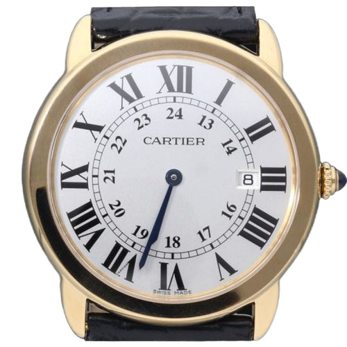 Montre Cartier Montre Ronde Solo De Cartier 58 Facettes MT42360