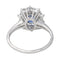 Bague 57 Bague  Pompadour Or blanc Saphir, Diamant 58 Facettes 4354722CN