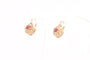 Boucles d'oreilles Boucles d'oreilles Napoléon III en or jaune serties de rubis et de perles 58 Facettes 21391