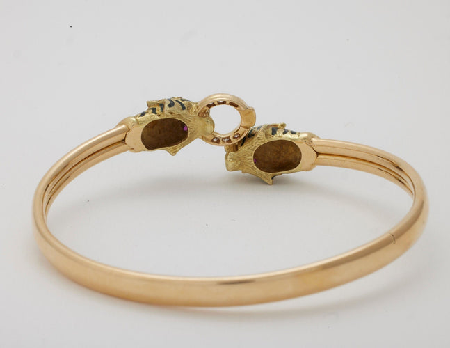 Bracelet Bracelet panthères 58 Facettes