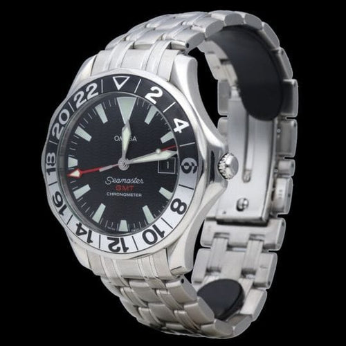 Montre Omega Montre Seamaster Diver 300M Gmt 50Th Anniversary 58 Facettes MT40531