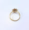 Bague 55 Bague or jaune, rubis et diamants 58 Facettes Bag.etincl.1801