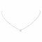 Collier Collier Solitaire Or blanc Diamant 58 Facettes 4520966RV