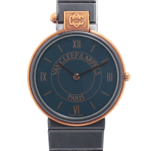 Montre Van Cleef & Arpels - Montre Vintage style Art Déco 58 Facettes