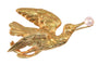 Elegance in flight: the Victorian stork brooch-pendant 