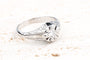 Bague 63 Bague diamant 0,25 ct en or blanc – travail ancien 58 Facettes BGDOC626-107