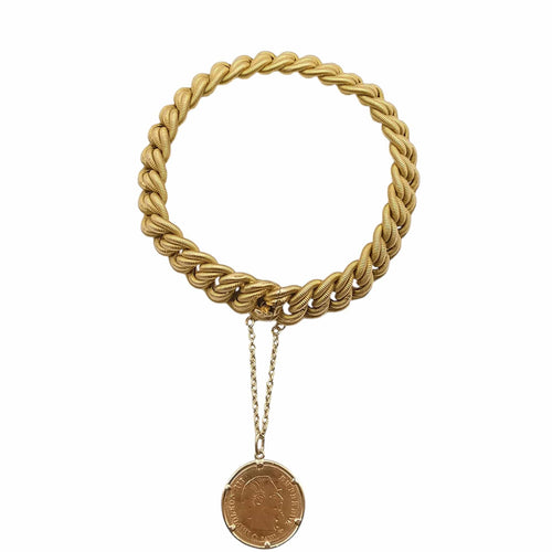 Bracelet Bracelet or jaune (circa 1860) 58 Facettes