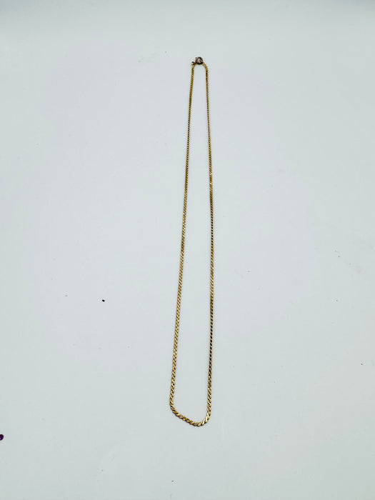 Collier Chaîne or jaune 58 Facettes