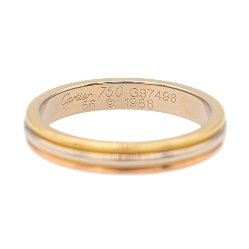 Bague 56 Cartier Bague  Or jaune, Or rose, Or blanc 58 Facettes 3913403CN