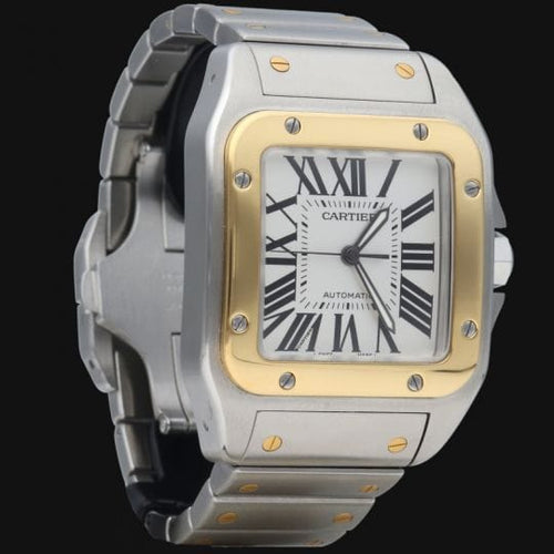 Montre Cartier Montre Santos 100 Xl 58 Facettes MT41287