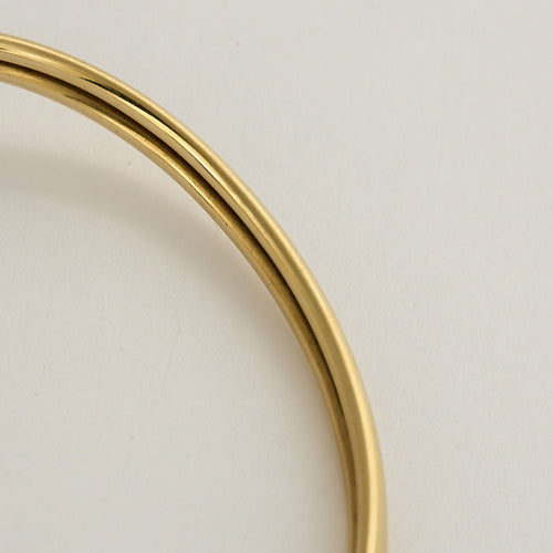 Narukvica Stara narukvica u obliku obruča od žutog zlata i dijamanata 58 Facettes