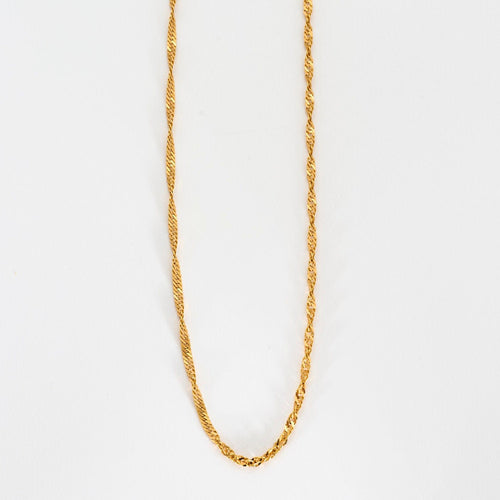 Collier Chaine maille en or jaune 58 Facettes LP789/8