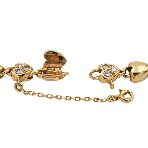 Bracelet CARTIER - Bracelet Cœur - Or jaune 58 Facettes