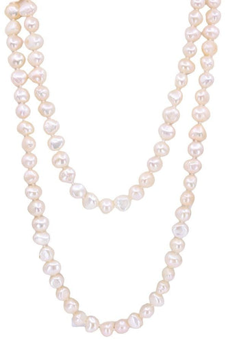 Collier SAUTOIR PERLES BAROQUES 58 Facettes 085061