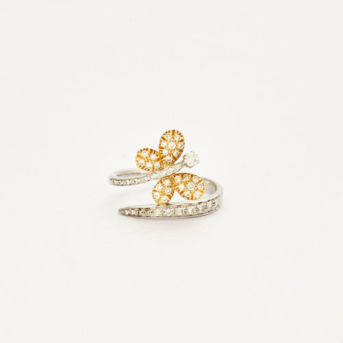 Bague 54 Bague papillon en diamant moderne 58 Facettes 2488