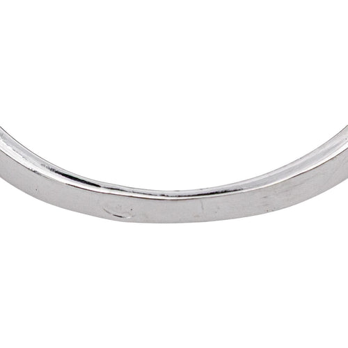 Anel Pompadour Ouro branco Esmeralda, Diamante 