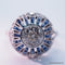 Bague 50 bague art déco diamants saphirs 58 Facettes 4263