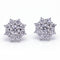 Boucles d'oreilles Boucles d'oreilles ROSETON en or blanc et diamants 58 Facettes D364209LF