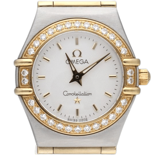 Omega Saat Constelation Mini 18 Ayar Sarı Altın / Çelik 