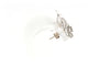 Boucles d'oreilles Boucles d'oreilles en or blanc serties de diamants 58 Facettes 22277