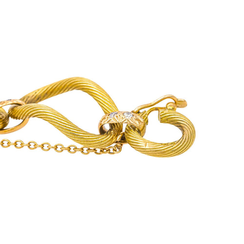 Bracelet Bracelet Or rose, Or jaune Diamant 58 Facettes 578078CD