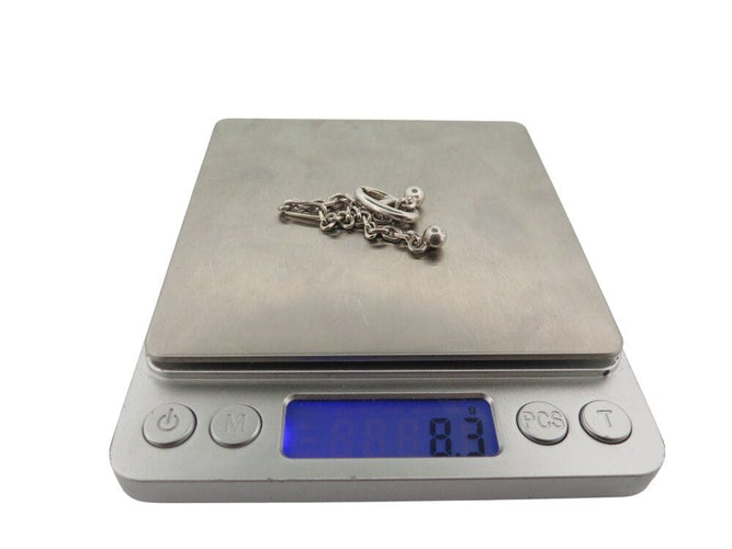 porte cles HERMES chaine d'ancre gaetan de percin en argent 925 8.4gr  holder 58 Facettes 268816