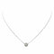 Collier Collier Or blanc Diamant 58 Facettes 4599184CN