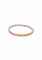 Bracelet Bracelet Rivière or blanc, saphirs multicolores 58 Facettes 15690